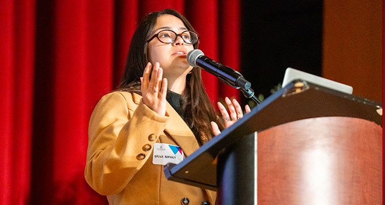 speaker at conference